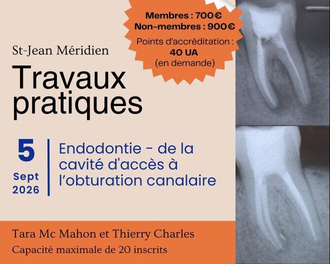 Travaux pratique - Endodontie