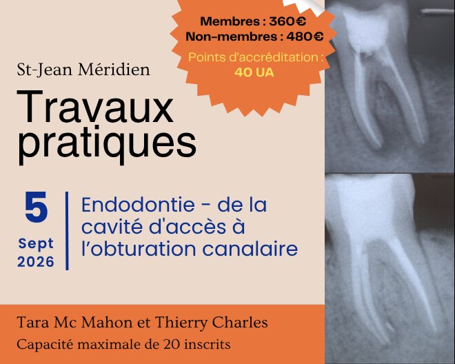 Travaux pratique - Endodontie