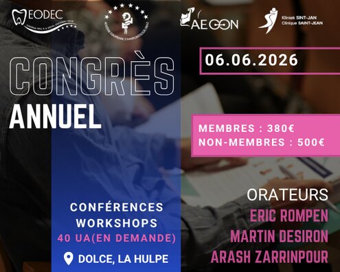 Congrès dentaire 2026 à La Hulpe