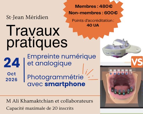 Empreinte numérique & photogrammétrie avec smartphone